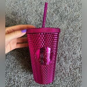 Starbucks pink tumbler